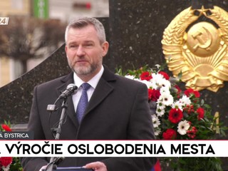 Príhovor prezidenta Petra Pellegriniho pri výročí oslobodenia Banskej Bystrice