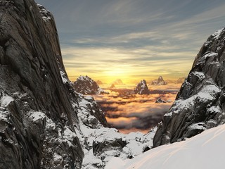 Hrôzostrašný pohľad: Tisícmetrovú skalnú stenu pokryli záhadné čierne skrinky