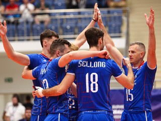 Slovenskí volejbalisti zdolali Lotyšsko a postúpili na ME 2026