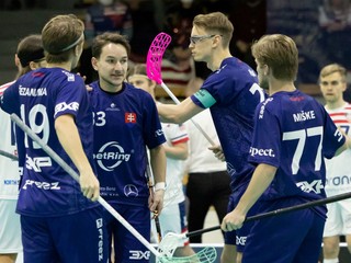 Slovenskí florbalisti poznajú žreb. Prvý raz sú v elitnej osmičke