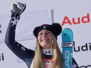 Lindsey Vonnová je späť! Americká hviezda ovládla zjazd v St. Moritzi