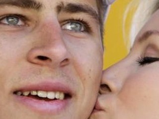 Okolo Kalifornie Sagan 8. a so zeleným i bielym dresom