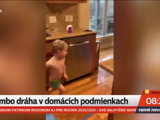 Rambo dráha pre deti v domácich podmienkach