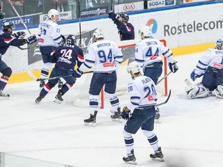 Slovan s tretím víťazstvom za sebou. Na ľade moskovského Dinama