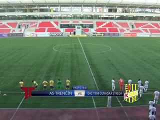 ZOSTRIH: AS Trenčín - DAC Dunajská Streda