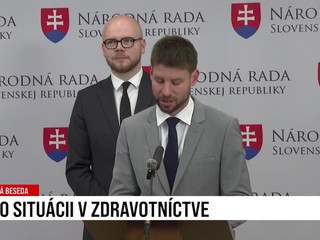 Tlačová beseda Progresívneho Slovenska o situácii v zdravotníctve