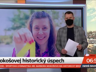 Mokošová má historický bronz na bradlách