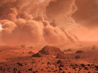 Cez Mars sa prehnalo niečo neskutočné a zničilo všetko, čo mu stálo v ceste