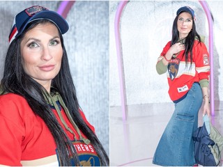 Nákupné maniačky: téma Hokejová fanúšička - Bára