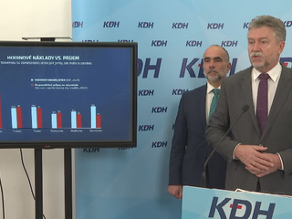 Tlačová beseda strany KDH o nezamestnanosti