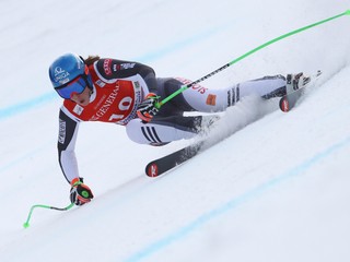 Prvé Super G pódium v kariére pre Vlhovú