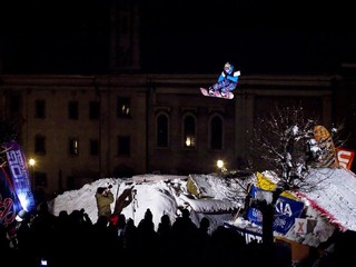 Big Air v meste, husto v Kremnici