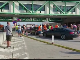 Protesty na hraničných priechodoch: S ministrom sme sa nedohodli, testovať sa nechceme