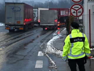 Kamionisti opäť zablokovali hraničný priechod Vyšné Nemecké