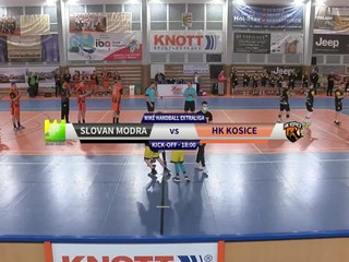 ZOSTRIH: Slovan Modra - HK Košice 27:31