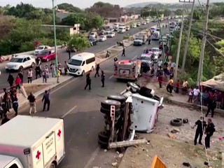 Nehoda kamióna v Mexiku si vyžiadala už 54 obetí