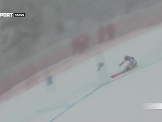 Petra Vlhová skončila v prvom kole druhá. Pre nepriaznivé počasie bol obrovský slalom zrušený