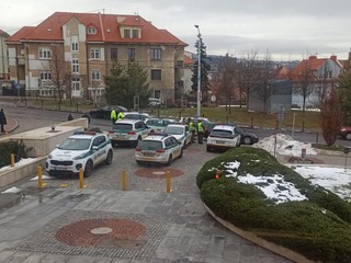 Pred parlamentom protestovali záchranári, polícia zadržala ich šéfa