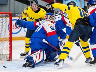 MS U20: Slovensko - Švédsko 2:5, štart do šampionátu juniorom nevyšiel