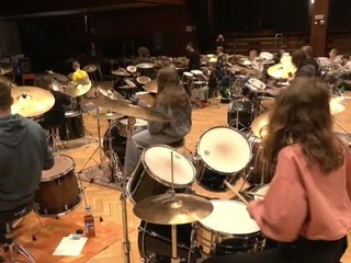 V Topoľčanoch sa stretli tri desiatky bubeníkov. Chcú vytvoriť nový rekord