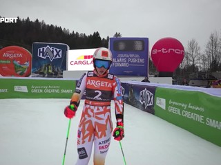 Obrovský slalom v Kranjskej Gore - Vlhová ako líderka 1. kola skončila celkovo štvrtá