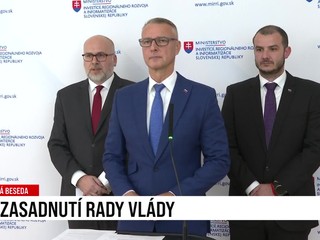 Tlačová beseda: Po zasadnutí rady vlády