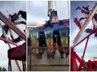 VIDEO. Pokazený kolotoč zabil jedného človeka a siedmich zranil