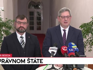Tlačová beseda ministra spravodlivosti o právnom štáte