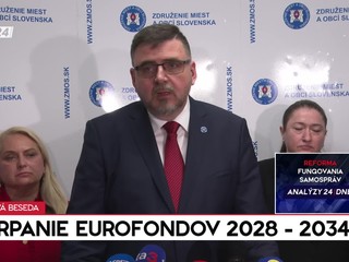 Tlačová beseda ZMOS k čerpaniu eurofondov 2028-2034