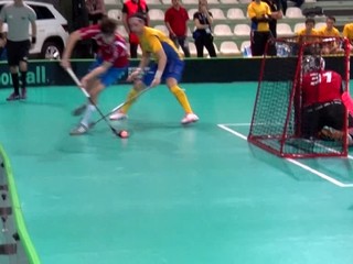 Špičkový hráč florbalu venoval špeciálny dar nadácii TV JOJ