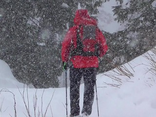 VIDEO: Vysoké Tatry zasiahla víchrica. Hrozba pádu lavín neodradila turistov