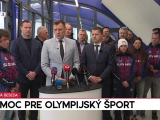Tlačová beseda ministra Tarabu k pomoci pre olympijský šport