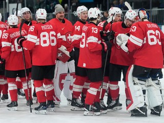 Švajčiari zdolali Talianov 3:0, vo štvrťfinále ich čakajú Fíni