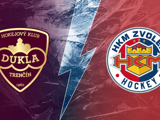 HK DUKLA Trenčín - HKM Zvolen 3:2 v 46. kole Tipos extraligy