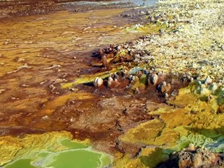 V Etiópii majú bránu do pekiel. Takto vyzerá Danakilská preliačina