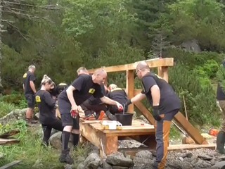 Dobrovoľníci opravili mosty v Tatrách: Uľahčili život turistom aj nosičom