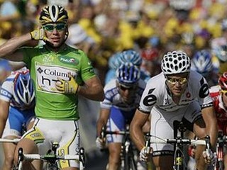 Cavendish opäť telefonoval z cieľovej pásky