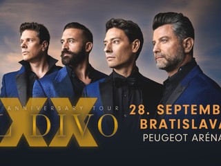 IL DIVO oslavujú 20. výročie svetovým turné: Bratislava sa stane dejiskom ich nezabudnuteľného koncertu!