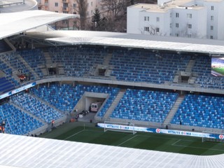 Zápas ŠK Slovan Bratislava - ŠKF Sereď  rozhodol šporar