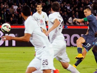 Víťazný gól Mareka Hamšíka v 300. zápase v Serii A