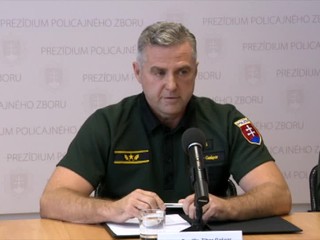 Tlačová konferencia Policajného zboru o aktuálnej situácii v oblasti boja proti korupcii