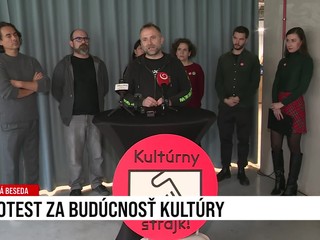 Tlačová beseda o proteste za budúcnosť kultúry