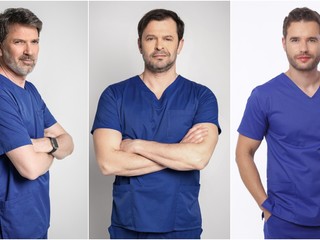 Lekári zo seriálu Nemocnica v zdravotníckych uniformách: Dámy, komu to svedčí najviac?
