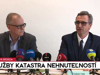 Tlačová beseda: Služby katastra nehnuteľností