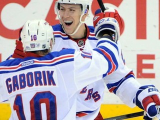 Gáborík vyvádzal, Rangers zdolali Flyers už po siedmykrát v rade