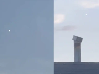 Ľudia sa pozreli na oblohu a okamžite vypukla panika: Nad mestom sa objavilo UFO