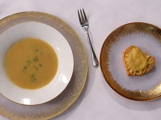 Francúzska cibuľová polievka