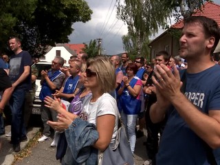 Protest v Detve. Obyvatelia nechcú ťažbu zlata
