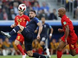 Francúzi postúpili do finále MS, zdolali Belgicko 1:0