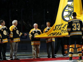 Boston vyvesil majstrovskú vlajku, Chára bol pri tom